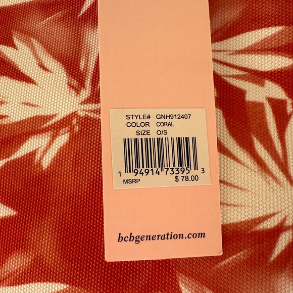 New Ladies BCBG Generation, Sun Hat & Tote, 2-Piece Set, NWT - Picture 5 of 6